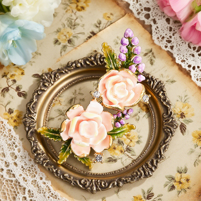 Lavender Brooch