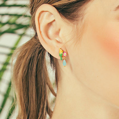 Parrot Stud Earrings