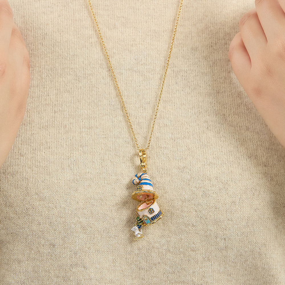 Little Mouse and Magic House Pendant