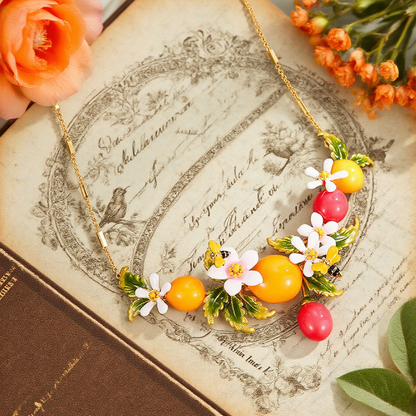 Cherry Tomato Necklace