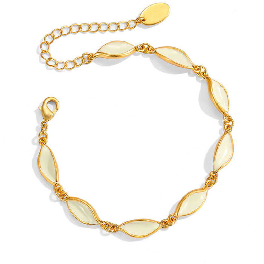 Golden Leaf Bracelet