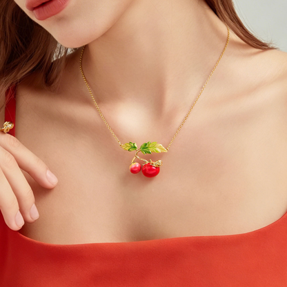 Tomato Necklace