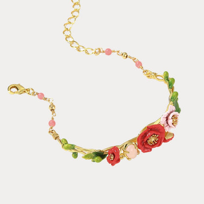 Corn Poppy Bracelet