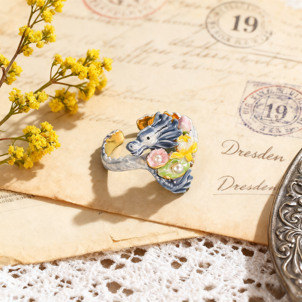Dragon Lotus Ring