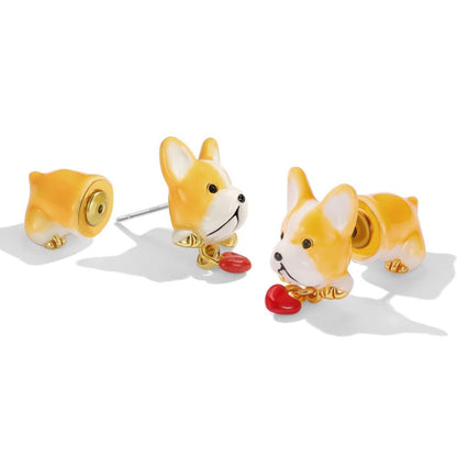 Corgi Puppy Earrings