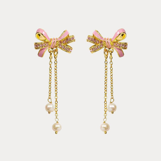 Butterfly Knot Drop Earring