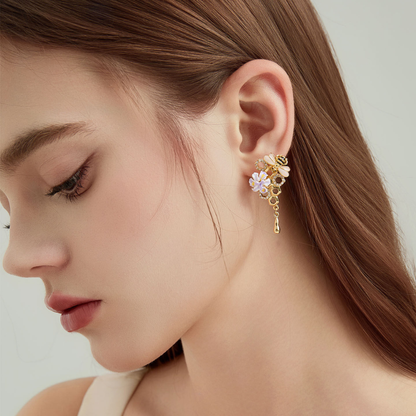 Honey Bee Drop Earrings