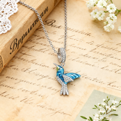 Kingfisher Pendant Necklace