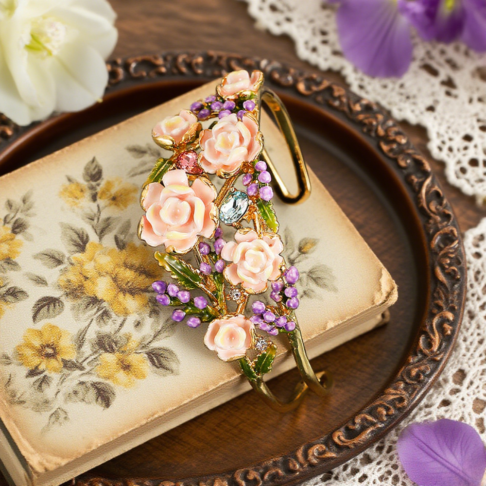 Lavender Bangle Bracelet