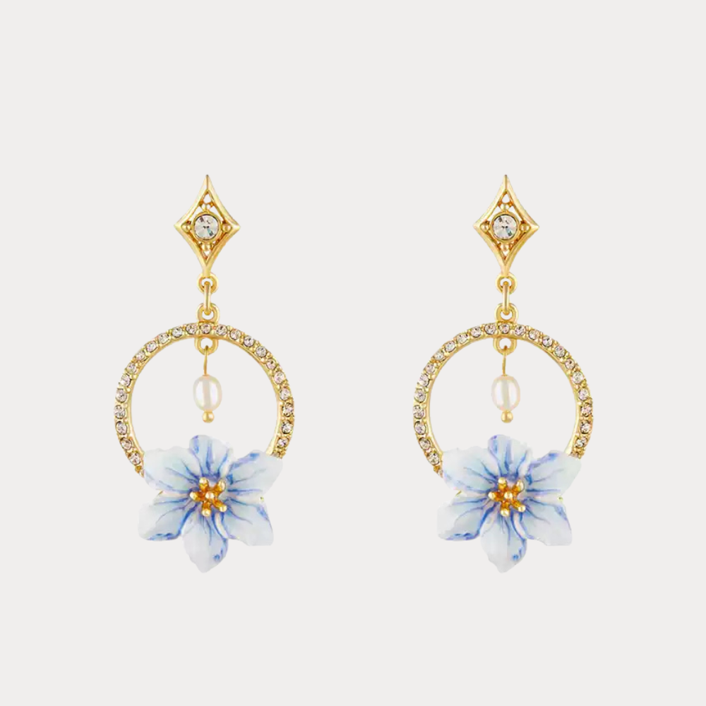 Tulip Hoop Earrings