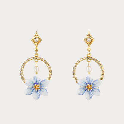 Tulip Hoop Earrings