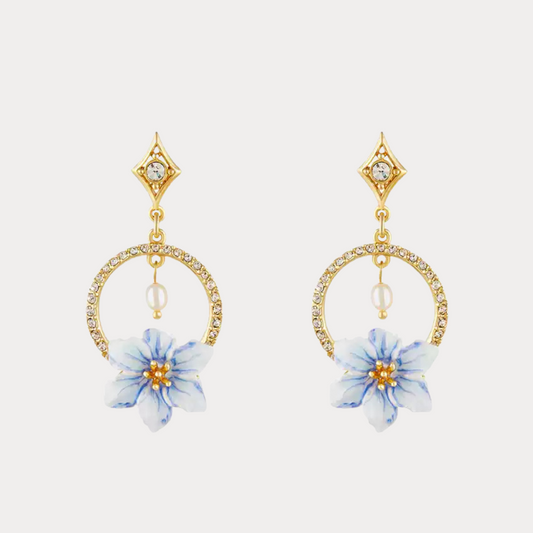 Tulip Hoop Earrings