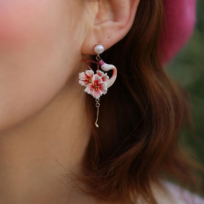 Flamingo Earrings