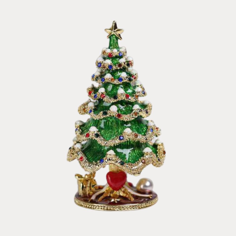 Christmas Tree Trinket Box