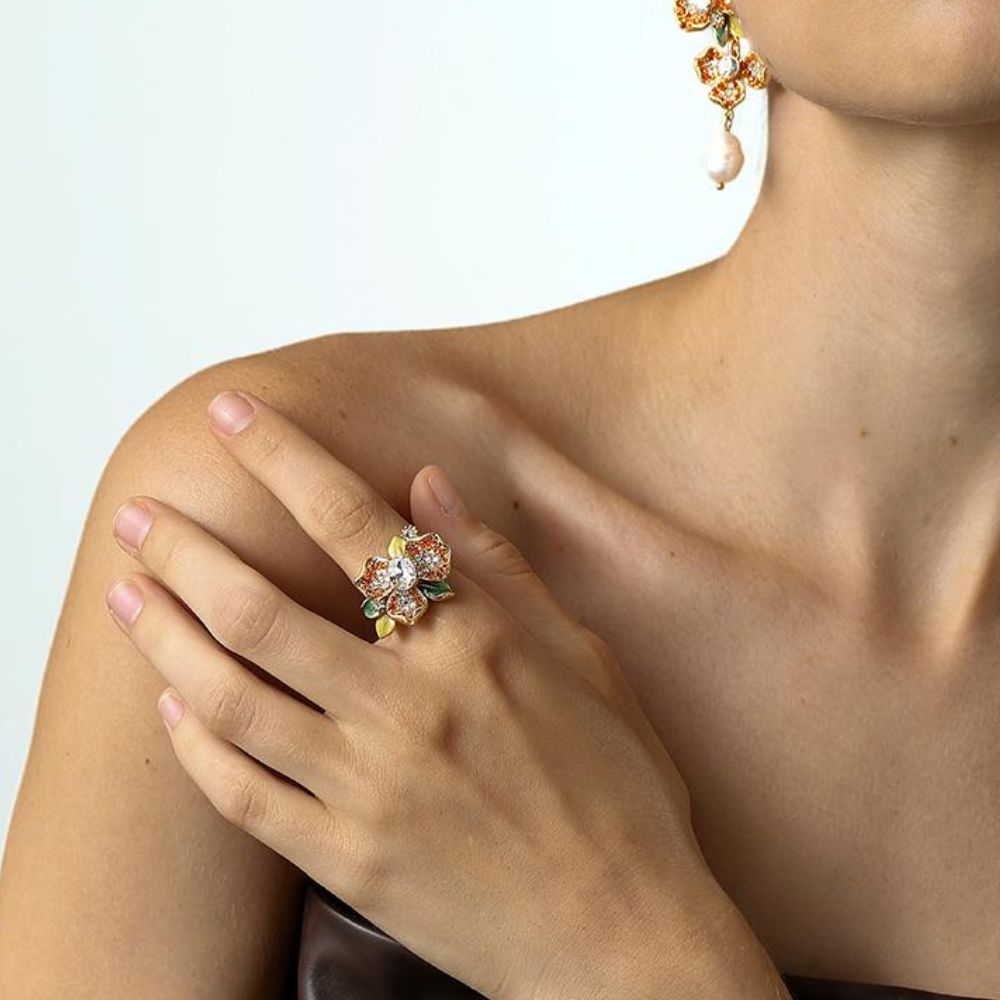 Vintage Blossom Ring