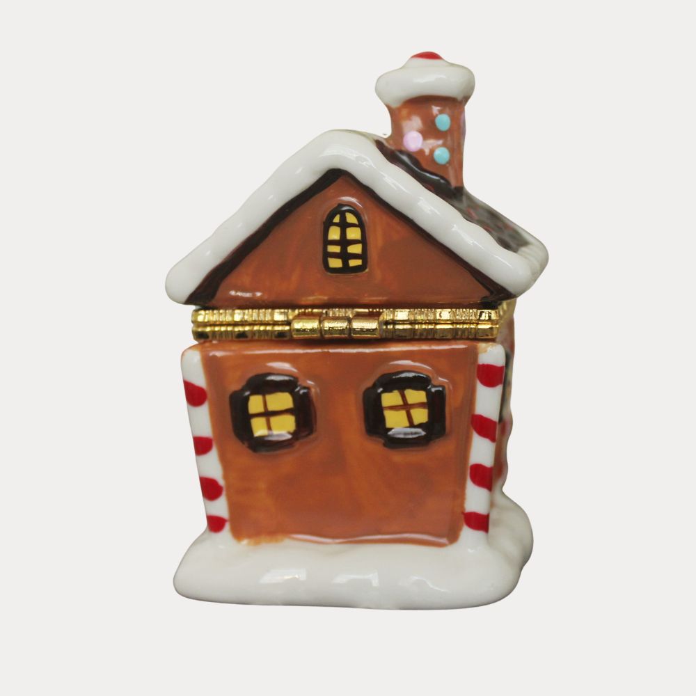 Gingerbread House Trinket Box