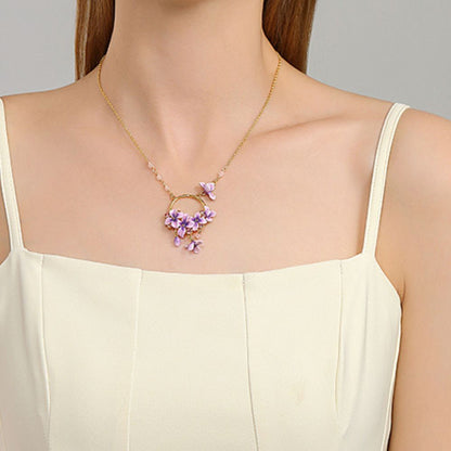 Lilac Necklace