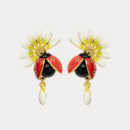 Daisy & Ladybug Earring