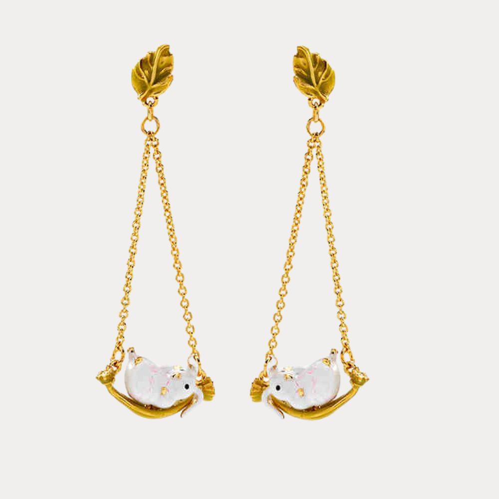 Rabbit Swing Earring