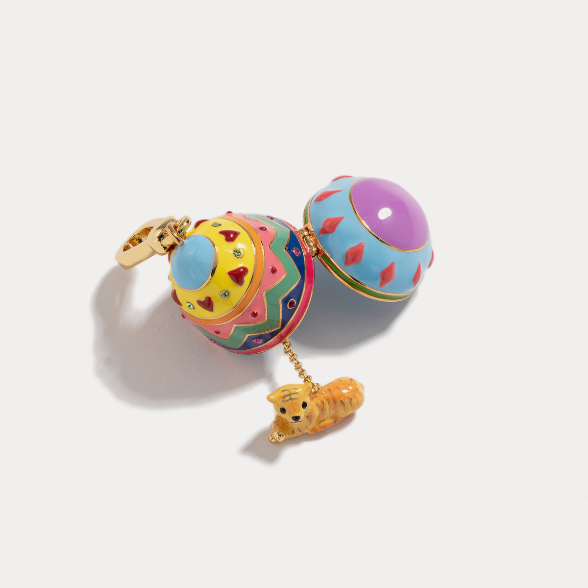 Dog Easter Egg Locket Pendant