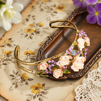 Lavender Bangle Bracelet