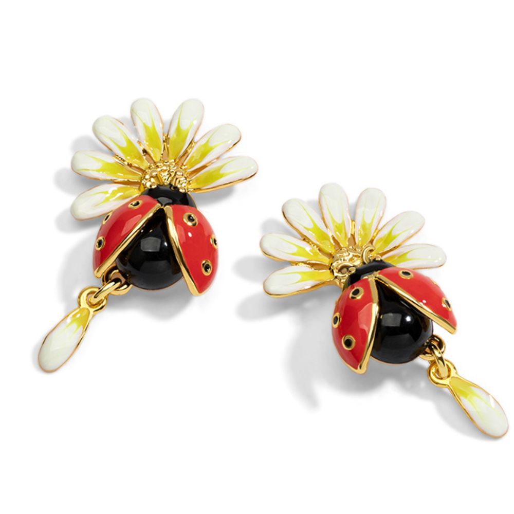 Daisy & Ladybug Earring