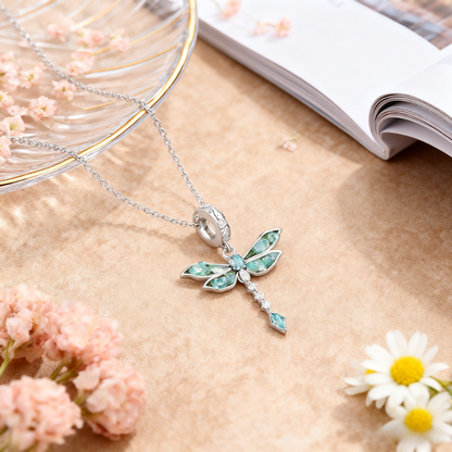 Dragonfly Pendant Necklace