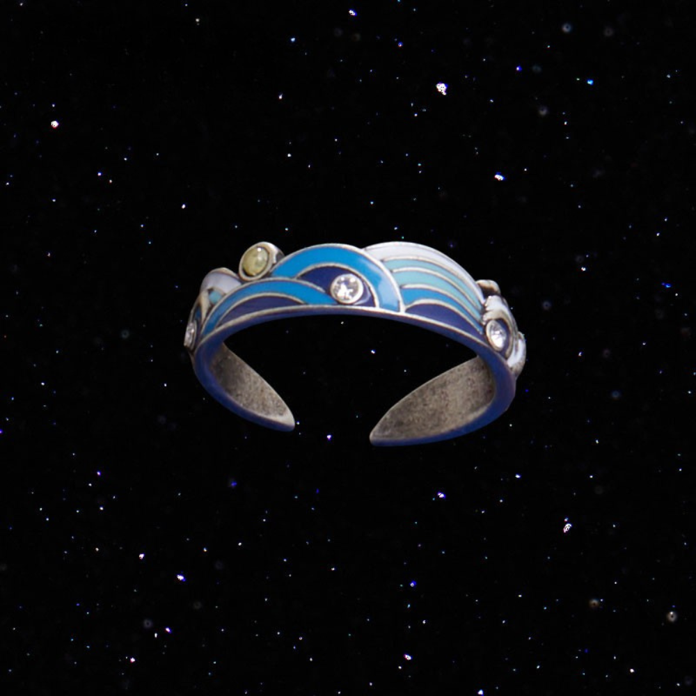 Moonlit Ocean Ring