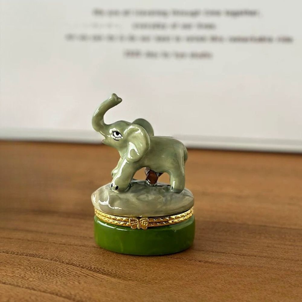 Elephant Trinket Box