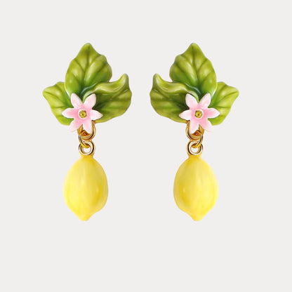 Lemon Earrings