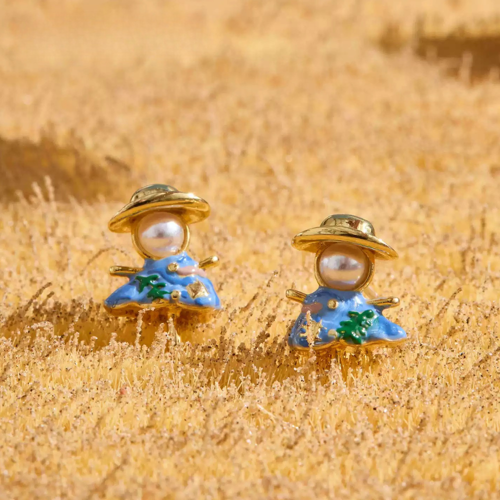 Scarecrow Earrings