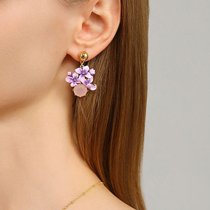 Lilac Earring