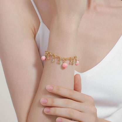 Peach Bracelet