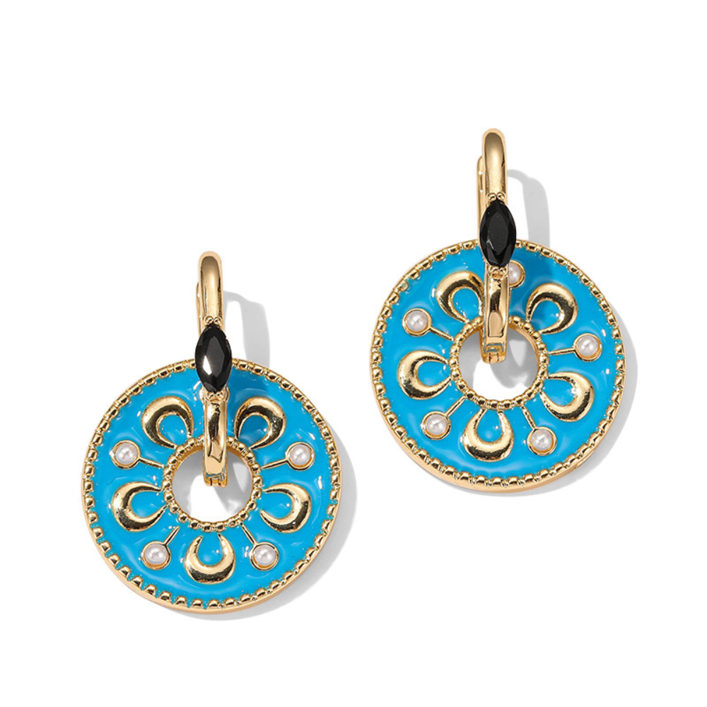 Azure Drop Earrings