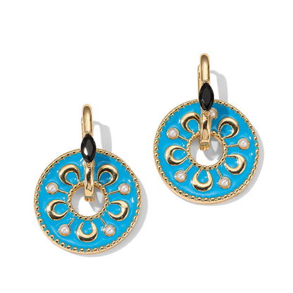 Azure Drop Earrings