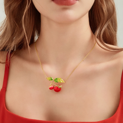 Tomato Necklace