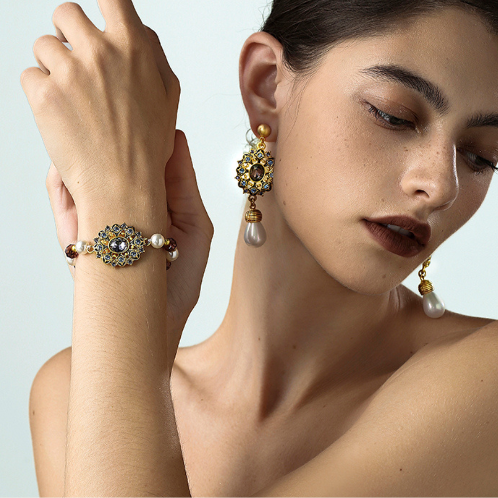 Vintage Royal Gem Bracelet