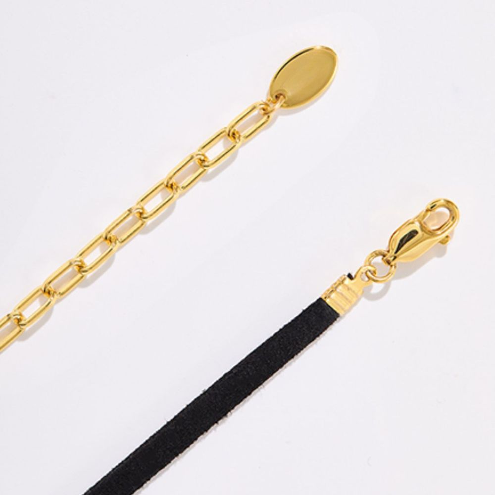 Peach Pendant Choker