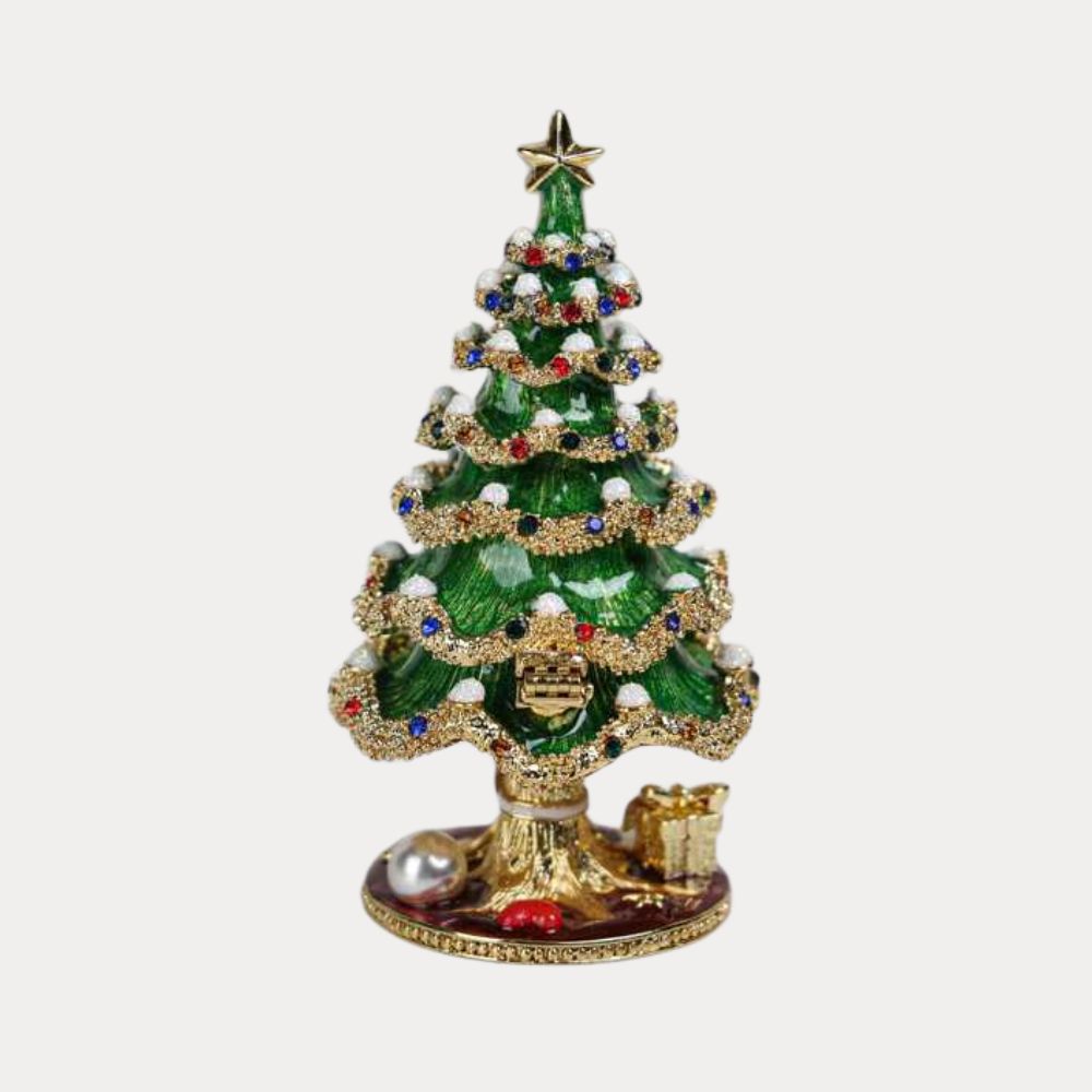 Christmas Tree Trinket Box