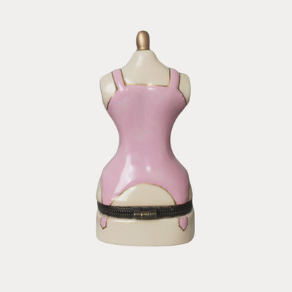 Pink Dress Mannequin Trinket Box