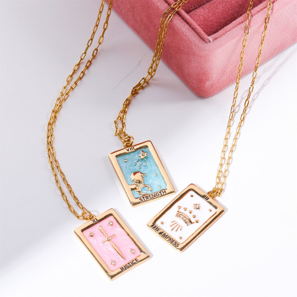 Tarot Card Necklace