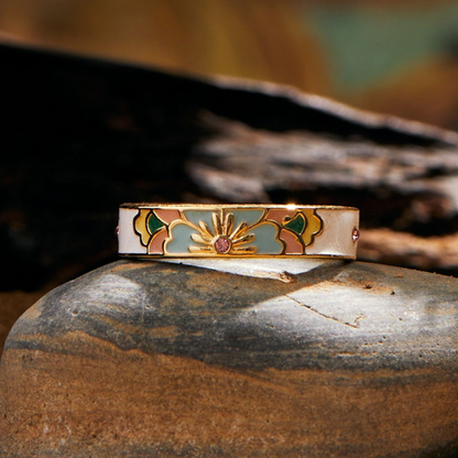 Zen Floral Symphony Ring