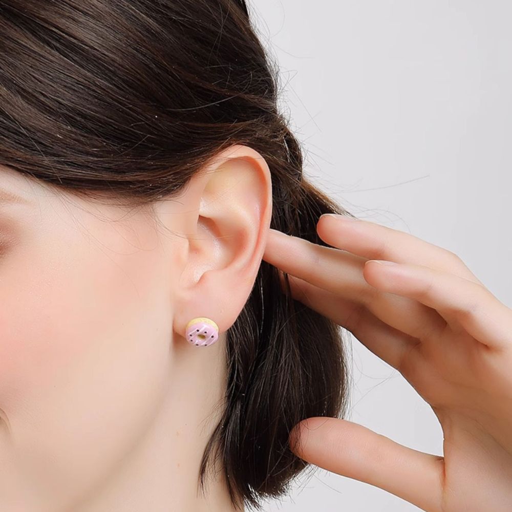 Donut Earrings