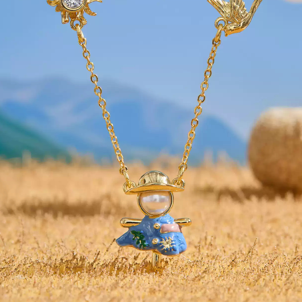 Scarecrow Necklace