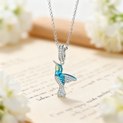 Kingfisher Pendant Necklace