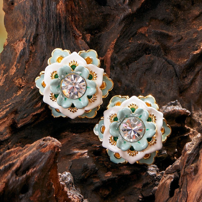 Zen Floral Symphony Earrings