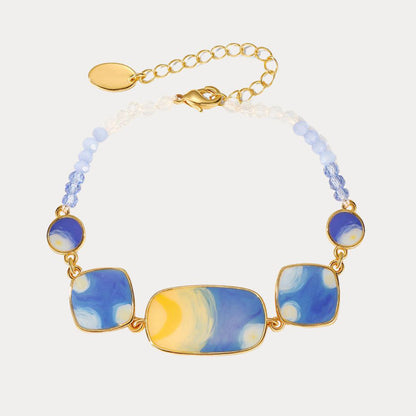 Blue Starry Night Necklace