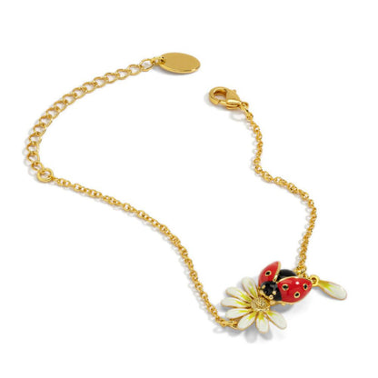 Daisy & Ladybug Bracelet