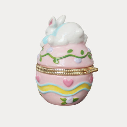 Sleeping Bunny Trinket Box