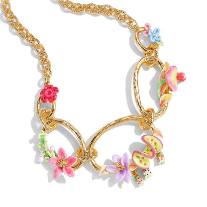 Tropical Blossom Necklace